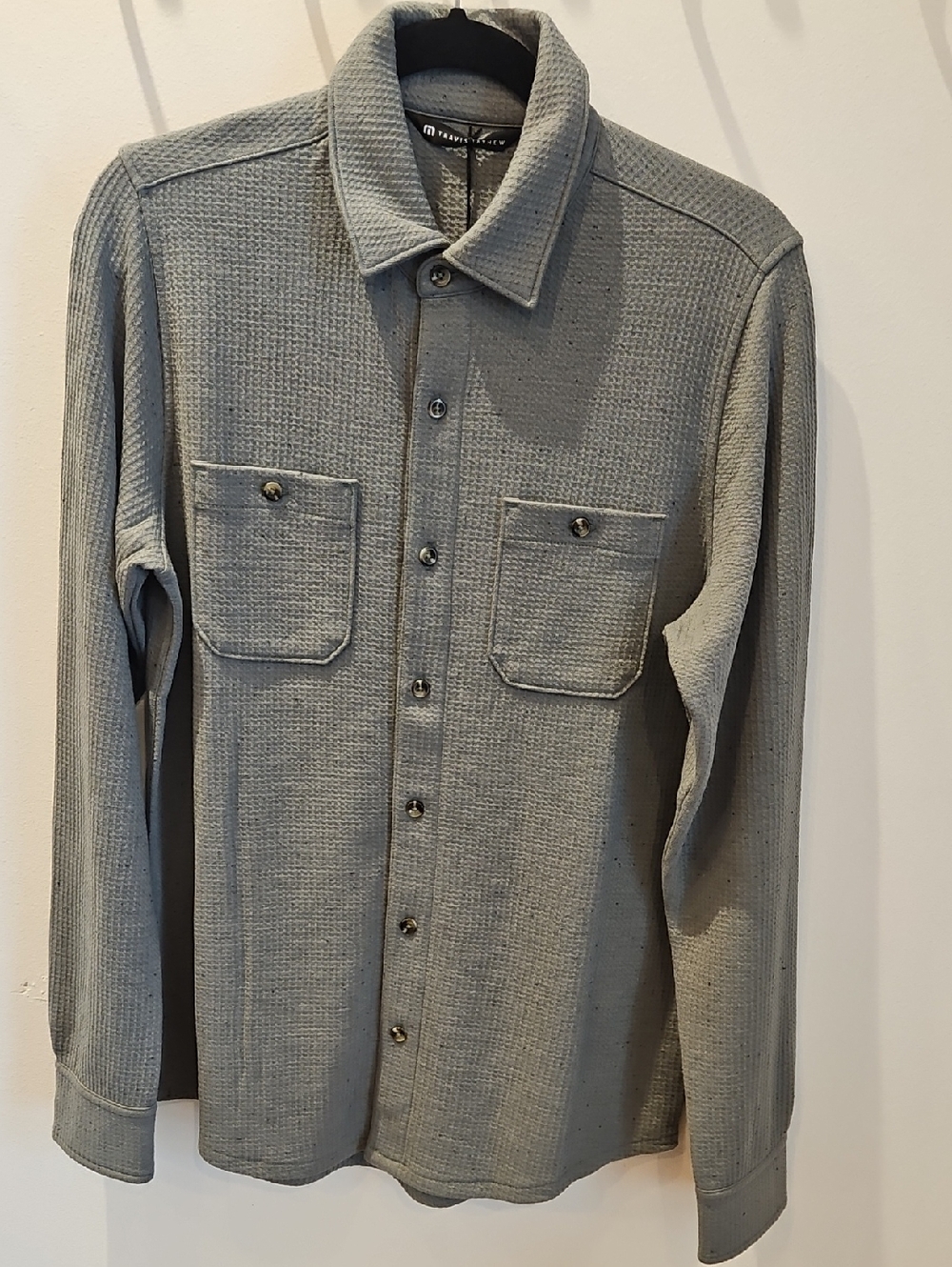 TravisMathew Cloud Waffle BUTTON UP